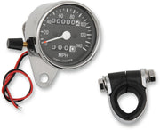 Drag Specialties 2.4" Mini Mechanical Speedometer Gauge Multi-Function - 21-6815-BX15