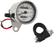 Drag Specialties 2.4" Mini Mechanical Speedometer Gauge Multi-Function - 21-6835-BX15