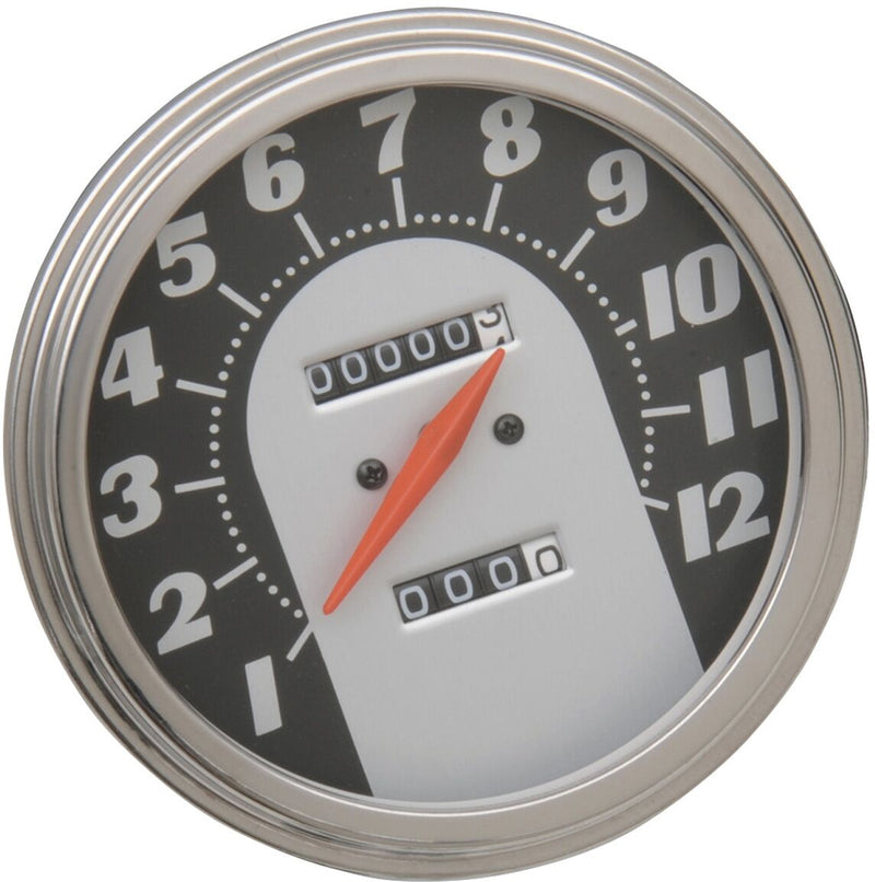 Drag Specialties 2:1 Speedometer 62-67 Face for 1948-1964,1981-1984 Harley-Davidson Touring Motorcycles - 72767M