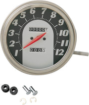 Drag Specialties 1:1 Speedometer 62-67 Face for 1971-1972,1980-1983 Harley-Davidson FXR and 1962-1980 Harley-Davidson Touring Motorcycles