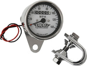Drag Specialties Mini Speedometer Gauge Mechanical Multi-Function
