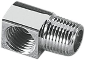 Gardner-Westcott Master Cylinder Elbow Fitting Chrome Brass