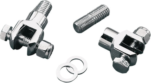 Drag Specialties Passenger Footpeg Relocation Kit for 1984-1999 Harley-Davidson Softail Motorcycles