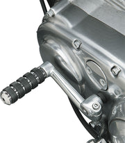 Drag Specialties Soft-Ride Shifter Peg Shift Peg Black Chrome Extended Billet Aluminium Rubber - 16-0022IL2-SC1