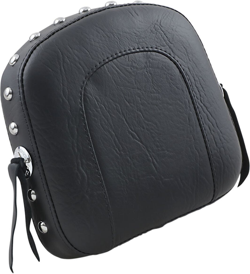 Mustang Bracket-Style Sissy Bar Pad Backrest Pad Black Vinyl - 79050