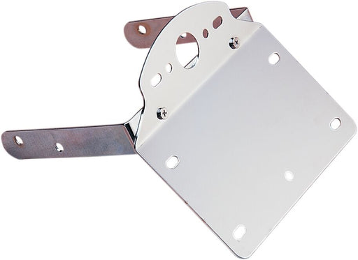 Drag Specialties Chrome Taillight Bracket for 1984-1999 Harley-Davidson Softail and 1980-1984 Harley-Davidson FXR Motorcycles