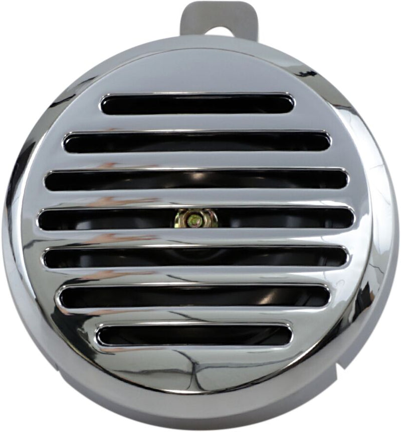 Drag Specialties 12V Horn with Chrome Cover Electric Plastic - 72815