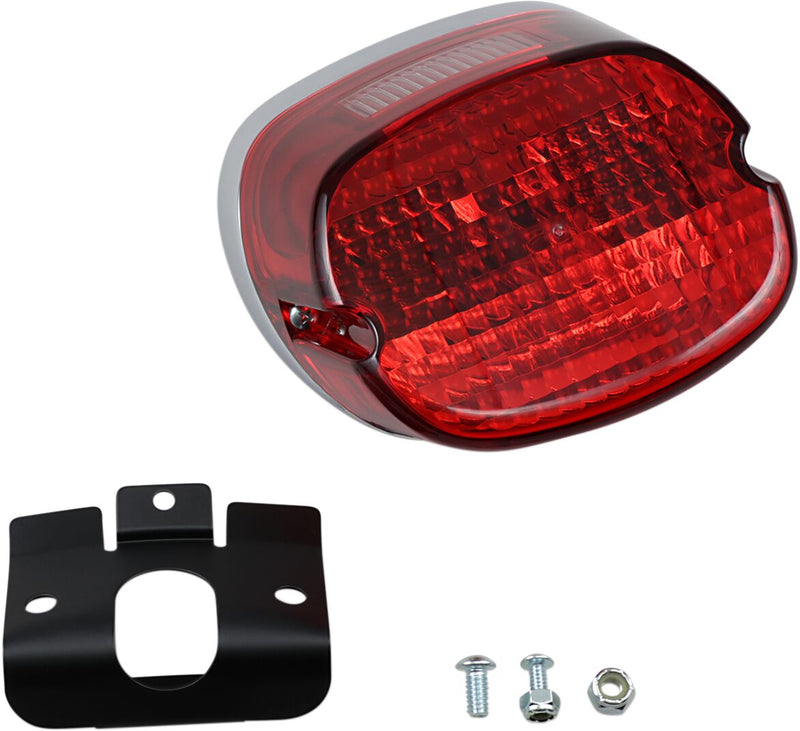 Drag Specialties Laydown Taillight Assembly Rear Kit - 120022CM-BX-LB1