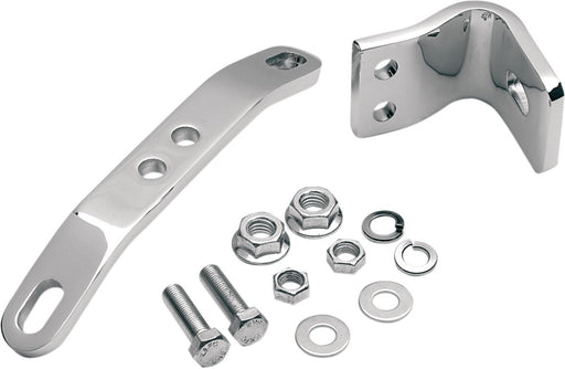Drag Specialties Heavy-Duty Top Motor Mounts Chrome Kit