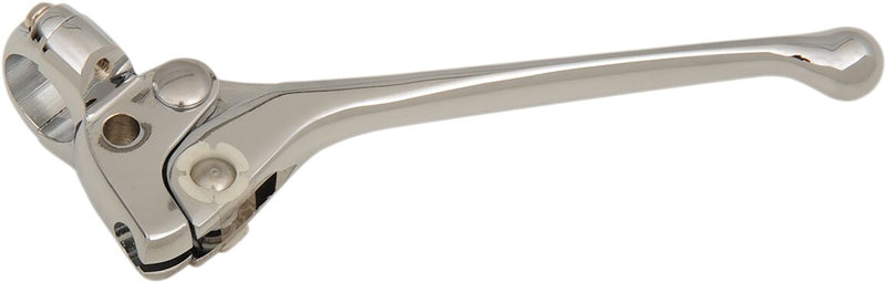 Drag Specialties Lever Assembly with 7/16" Cable Opening Chrome Silver Brake Clutch Aluminium