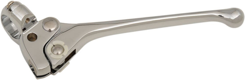 Drag Specialties Clutch Lever Assembly with 3/8" Cable Opening Chrome Silver Aluminium - 07-0514-BC334