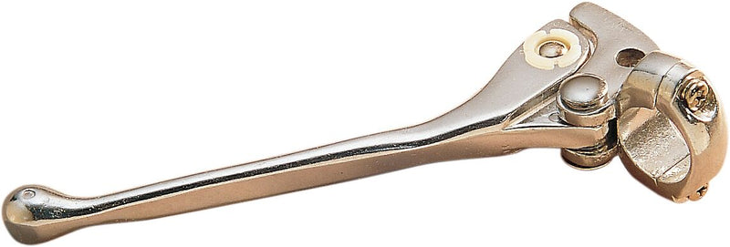 Drag Specialties Lever Assembly with 7/16" Cable Opening Polished Silver Brake Clutch Aluminium - 07-0503-BC334