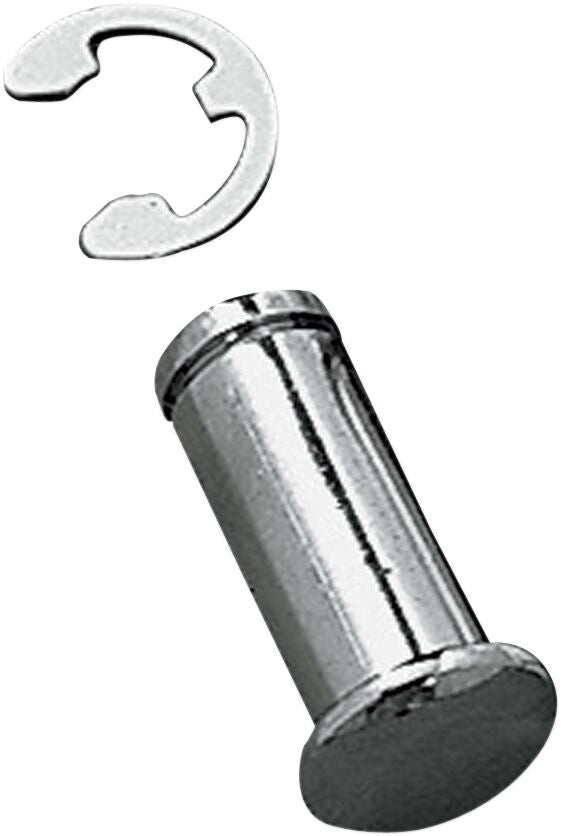 Drag Specialties Pivot Pin and Clip Set for Various Various Harley-Davidson Motorcycles (See Fitment List) Chrome