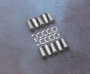 Drag Specialties Pivot Pin and Clip Set for Various Various Harley-Davidson Motorcycles (See Fitment List) Chrome - 19147A