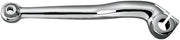 Drag Specialties Shift Lever Chrome Silver Toe Steel