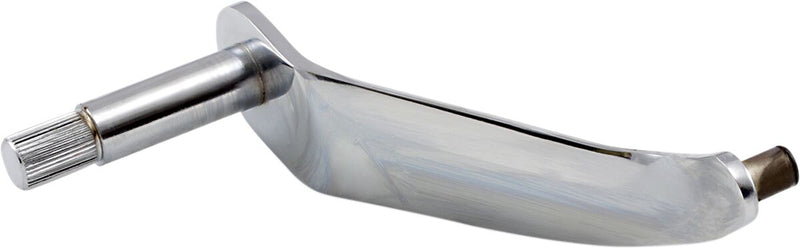Drag Specialties Chrome Shifter Shaft Silver Splined Steel - 07-0401-SC2