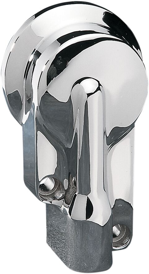 Drag Specialties Chrome Oil Filter Mount for Various Various Harley-Davidson Motorcycles (See Fitment List)