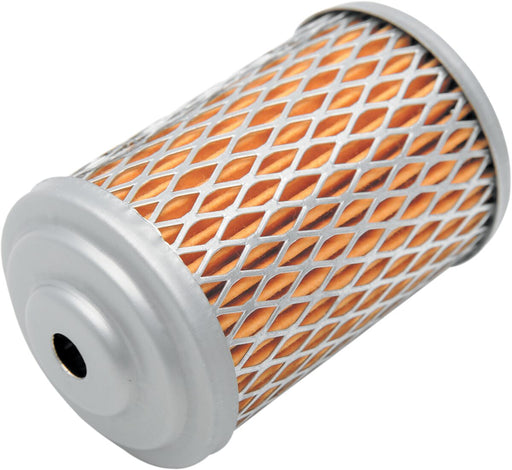 Drag Specialties Drop-In Oil Filter Orange Silver