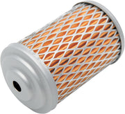 Drag Specialties Drop-In Oil Filter Orange Silver - 14-0007-A-BX18