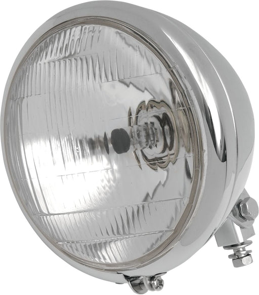 Drag Specialties Custom 6 1/2 in. Bottom-Mount Headlight