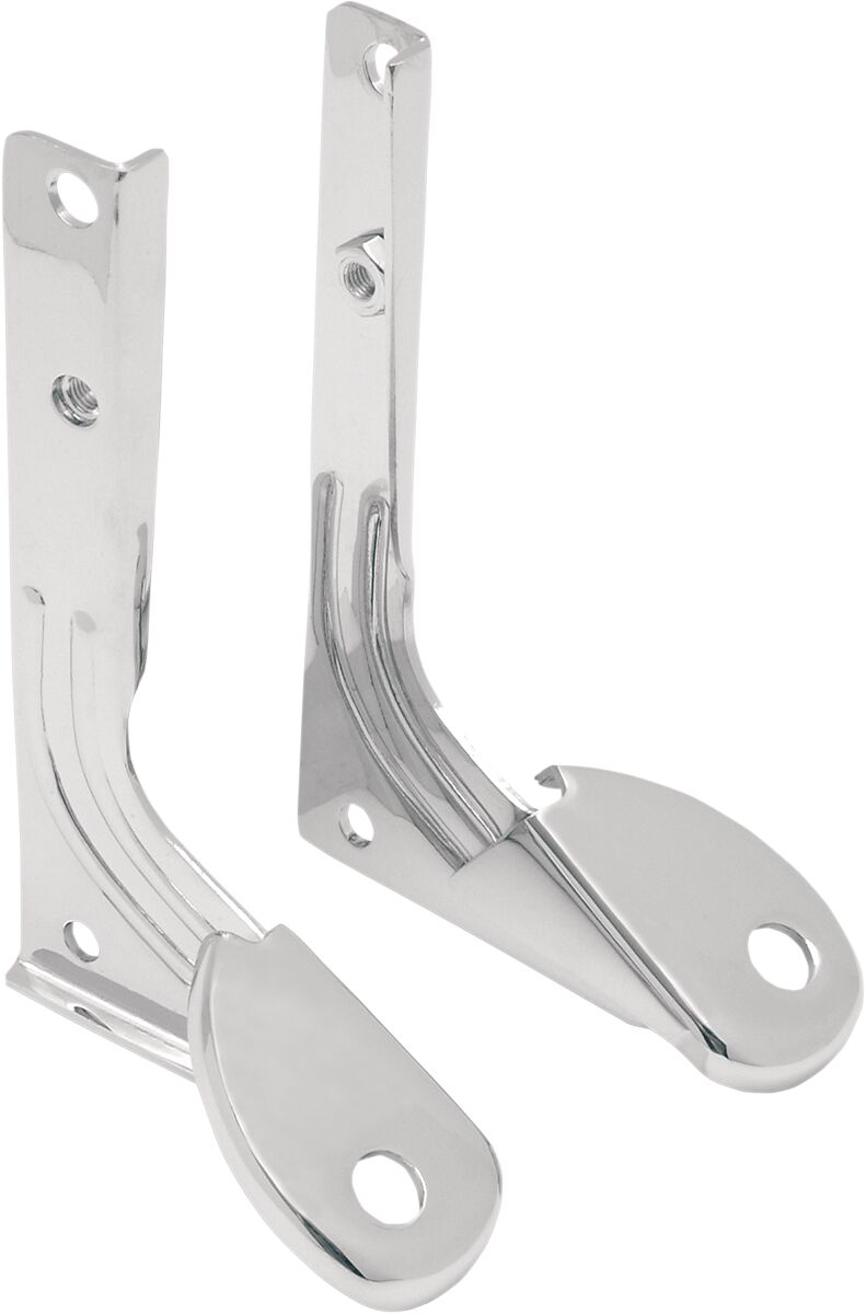 Drag Specialties Spotlight Mounting Brackets Hydra Glide Front Pair - 20-0309B-SC5