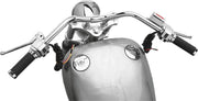 Drag Specialties Handlebar Control Kit Chrome Silver Brake Clutch Aluminium
