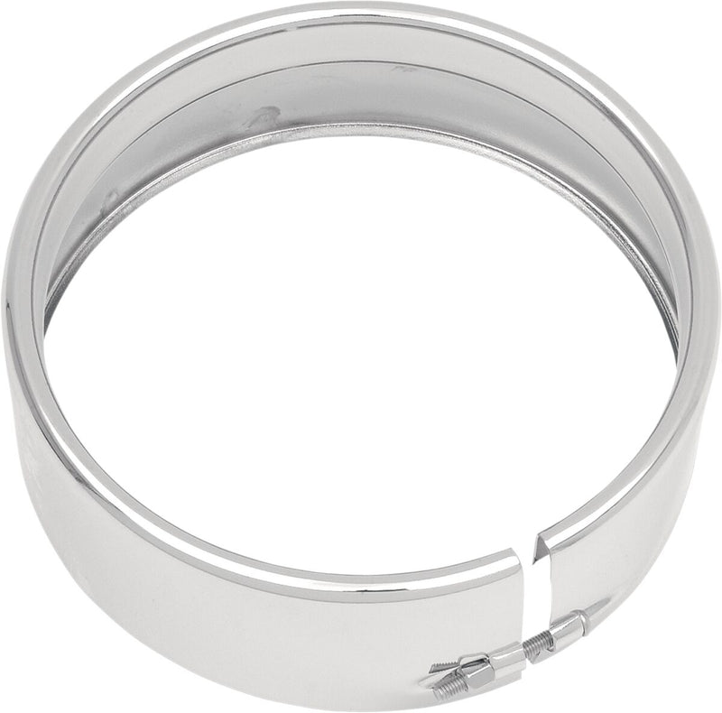 Drag Specialties Extended Headlight Trim Rings Front