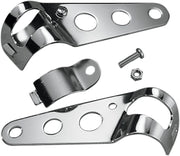 Drag Specialties Side-Mount Headlight Brackets Pair