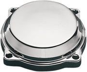 Drag Specialties Smooth Chrome Constant Velocity Carburetor Top Cover For CV Carburetors Silver Die Cast