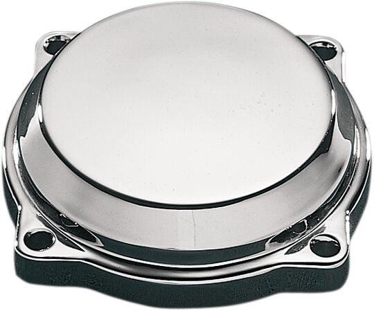 Drag Specialties Smooth Chrome Constant Velocity Carburetor Top Cover For CV Carburetors Silver Die Cast