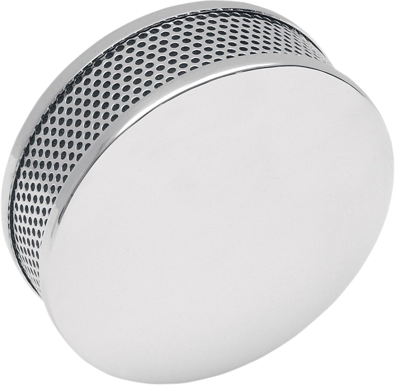 Drag Specialties Stamped Steel Dragtron™-Style Air Cleaner Chrome Silver - 14-0102-BX-LB2