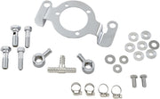 Drag Specialties Support Bracket Kit Chrome Silver