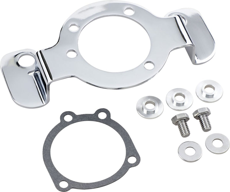 Drag Specialties Air Cleaner Support Bracket Kit Chrome Grey - 120046