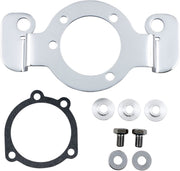Drag Specialties Air Cleaner Support Bracket Kit Chrome Grey