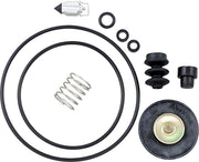 Drag Specialties Carburetor Rebuild Kit for Keihin Black Silver Rubber