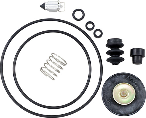 Drag Specialties Carburetor Rebuild Kit for Keihin Black Silver Rubber
