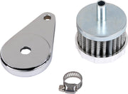 Drag Specialties Crankcase Vent Filter Assembly Chrome - 35-0312-BC299