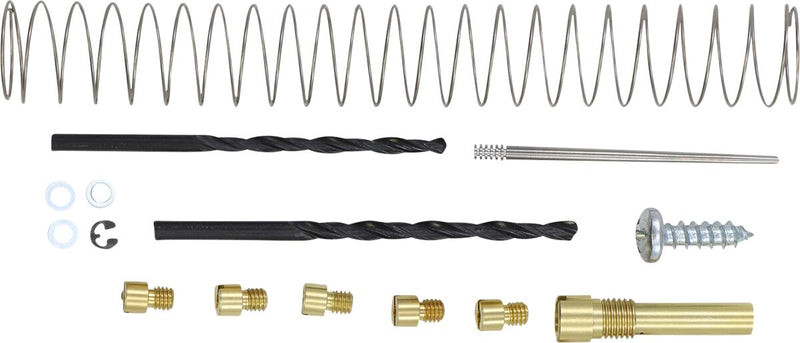 Dynojet-Harley Recalibration Jet Kit for 2000-2006 Harley-Davidson Recalibration Kit Black Gold Brass - 8121