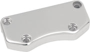 Drag Specialties Buffalo Handlebar Clamp Chrome Silver Smooth Aluminium - 290651