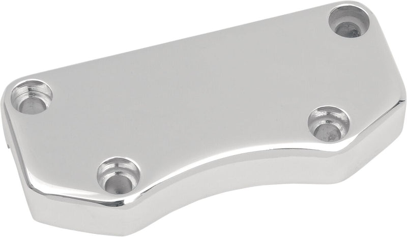 Drag Specialties Buffalo Handlebar Clamp Chrome Silver Smooth Aluminium - 290651
