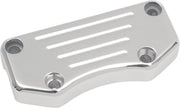 Drag Specialties Buffalo Handlebar Clamp Chrome Silver Ball-Milled Aluminium - 290652