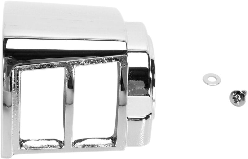 Drag Specialties Handlebar Switch Housing Kit Chrome Silver Right Upper Aluminium - 07-0544A-BC114