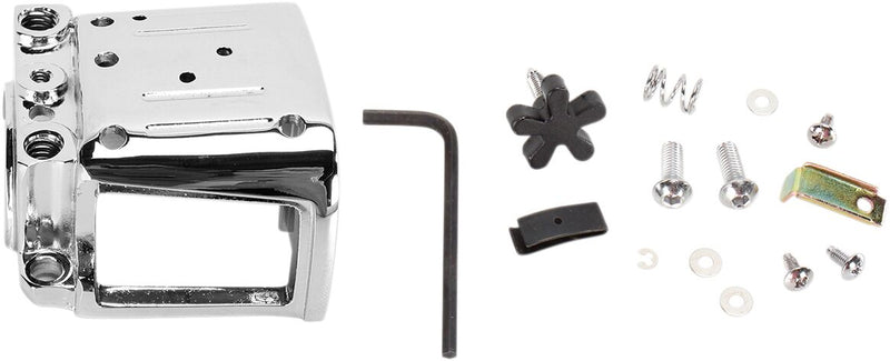 Drag Specialties Handlebar Switch Housing Kit Chrome Silver Lower Right Aluminium - 07-0544B-BC114