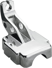 Drag Specialties Clutch Lever Bracket Chrome Silver Left Perch Aluminium - 07-0522AC-BC2