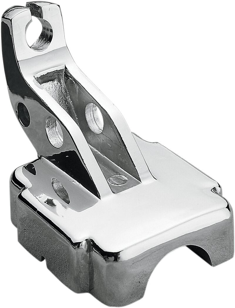 Drag Specialties Clutch Lever Bracket Chrome Silver Left Perch Aluminium - 07-0522AC-BC2