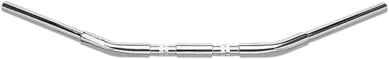 Drag Specialties 1-1/4" Buffalo Springer Handlebar Chrome Silver Steel