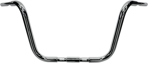 Drag Specialties 1-1/4" Buffalo Springer Handlebar Chrome Silver Steel