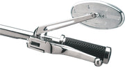 Drag Specialties Stealth II Mirror Chrome Silver Left Right Side View Steel Each