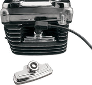 Drag Specialties Chrome Head Bolt/Spark Plug Cover Bolt Cover Headbolt Aluminium - 35-0101-BC251