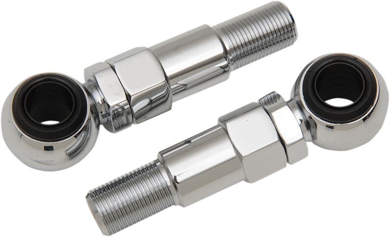 Progressive Suspension Chrome Lowering Kit Black Rear